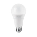 Foco LED 9W (60W) A19, 3000K blanca cálida, 800 lm, caja