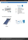 Termotanque p/calentador solar CALE-10S, FOSET