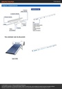 Base para termotanque p/calentador solar CALE-12HS, FOSET