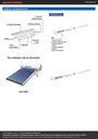 Base para termotanque p/calentador solar CALE-18HS, FOSET