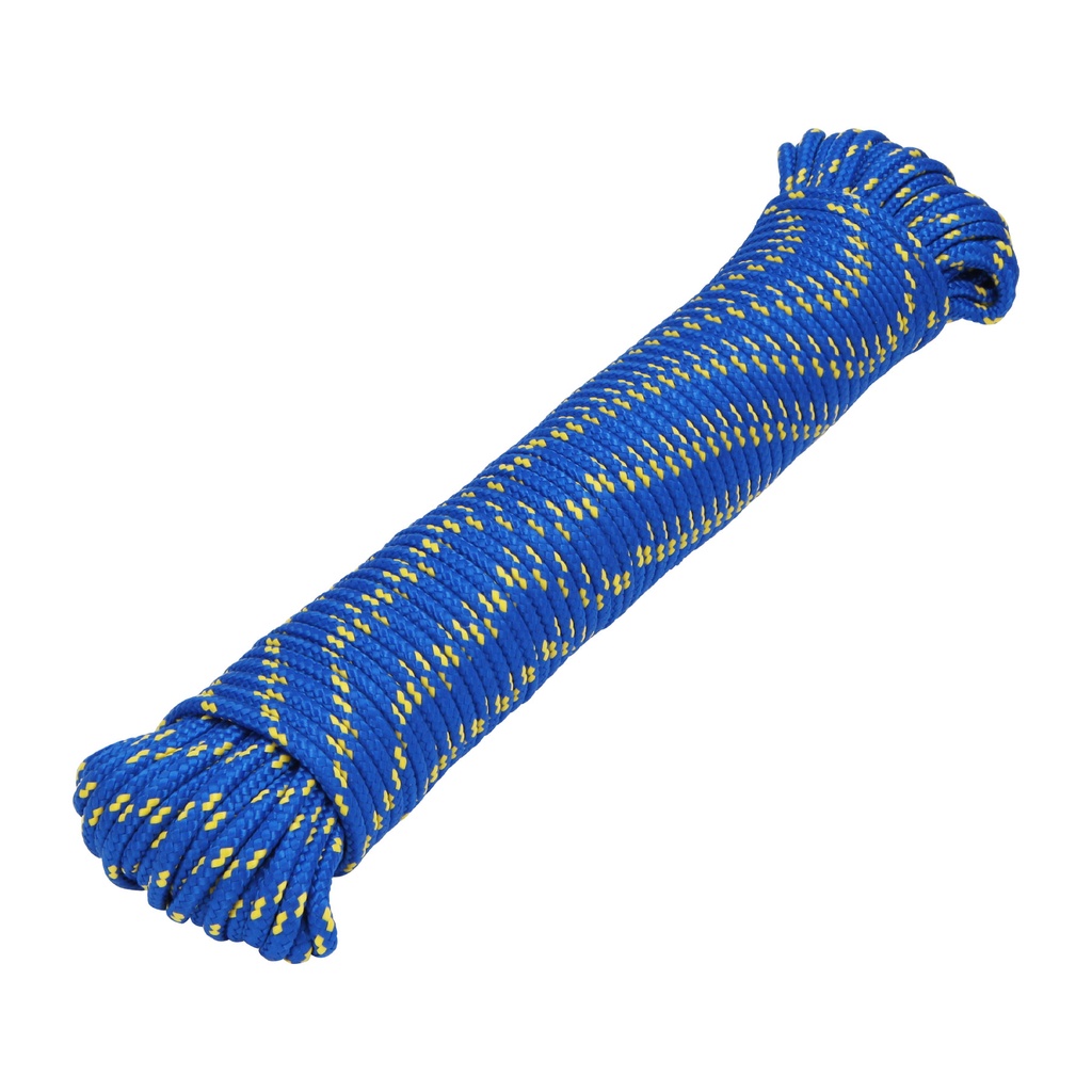 Piola de polipropileno trenzada de 5mm x 30m en madeja