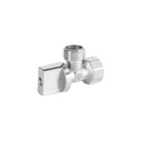 Llave angular 1/2', 1/4 de vuelta, roscable, BASIC