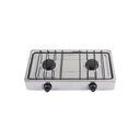 Parrilla de gas de sobreponer 2 quemadores, inox, FOSET