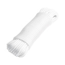 Piola de poliéster diamante de 4mmx15m blanca, madeja, FIERO