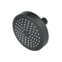 Regadera redonda de ABS 4-1/4' sin brazo, negro, BASIC