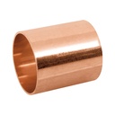Cople de cobre 1-1/2', sin ranura, FOSET