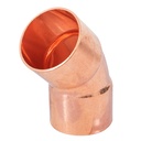 Codo 45° de cobre 1-1/4', FOSET