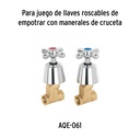 Cartucho de compresión para llaves de empotrar, FOSET
