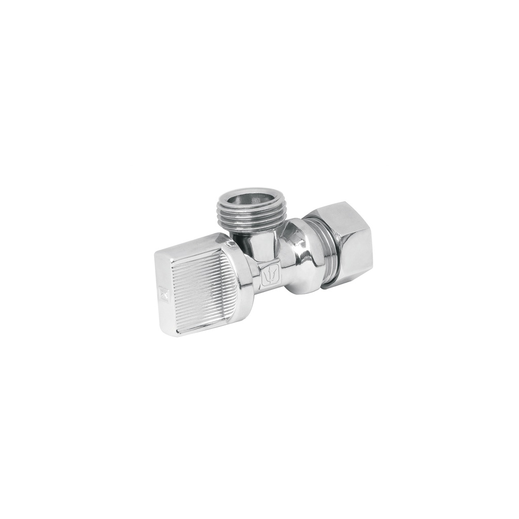 Llave angular 1/2', 1/4 de vuelta, barrilito, FOSET