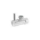 Llave angular 1/2',1/4 de vuelta, roscable, maneral palanca