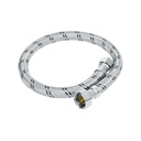 Manguera para boiler, acero inox. 1/2'H x 3/4'H, 60 cm