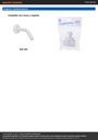 Regadera redonda de ABS 2-1/2' sin brazo, FOSET BASIC