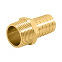 Adaptador macho de latón 3/4' para poliducto, FOSET