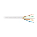 Metro de cable UTP CAT6, Bobina de 305m, blanco, VOLTECK