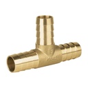 Tee inserción macho latón 3/4' para poliducto negro, FOSET