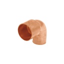 Codo 90° reducción de cobre de 1' x 3/4', FOSET