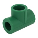 Tee reducida de PPR 3/4' x 1/2' x 3/4', FOSET