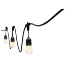 Serie de 7.3 m con 12 luces de LED para exterior, VOLTECK