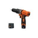 Rotomartillo/destornillador compacto 3/8', 12V, 1 bat 2Ah