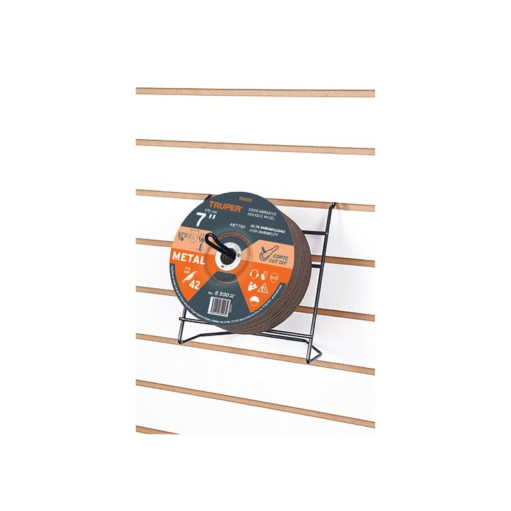 Rack para discos abrasivos 7 y 9', TRUPER