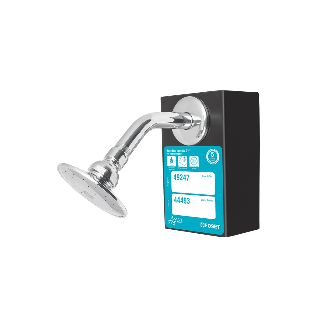 Exhibidor con regadera R-504, FOSET