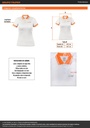 Playera polo performance para mujer, blanca, M, TRUPER