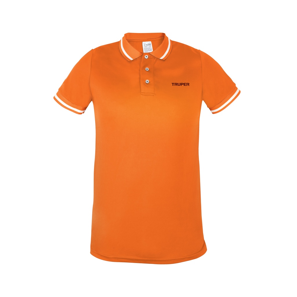 Playera polo performance para hombre, naranja, G, TRUPER