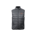 Chaleco de plumas ligero para hombre, gris, M, TRUPER