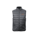 Chaleco de plumas ligero para hombre, gris, G, TRUPER