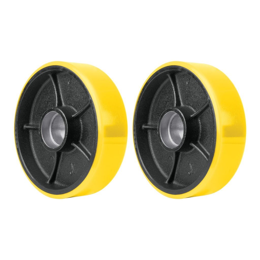 2 Ruedas para patín traspaleta de 2.5 ton PAT-2.5PU, TRUPER