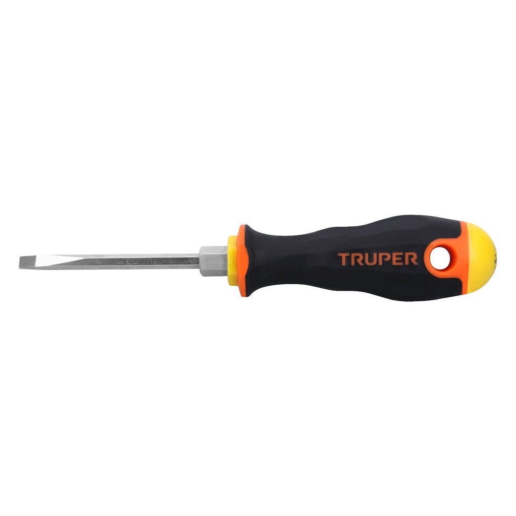 Desarmador cabinet 3/16 x 3' mango Comfort Grip, TRUPER