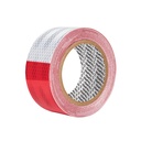 Rollo de 9 m x 2' de cinta reflejante de PVC, TRUPER