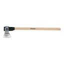 Hacha labor entera 2-1/2 lb, mango de madera 36', TRUPER