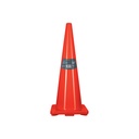 Cono de precaución de 90 cm de PVC, TRUPER