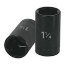 Dado largo impacto de 1-1/4', 6 puntas, cuadro 1/2', TRUPER