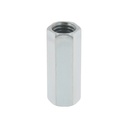 Bolsa con 5 tuercas cople, 5/8' acero galvanizado , FIERO