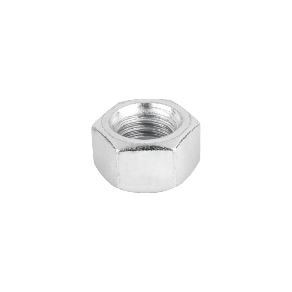 Bolsa con 8 tuercas 7/8' hexagonales de acero galvanizado