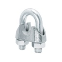 Blíster c/1 nudo (perro) de hierro p/cable de 1/2', FIERO