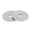 Bolsa de 1 kilo arandelas planas galvanizadas 1/8', FIERO