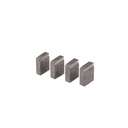 Juego de 4 peines 1-1/2' para tarrajas TA-850 y TA-851