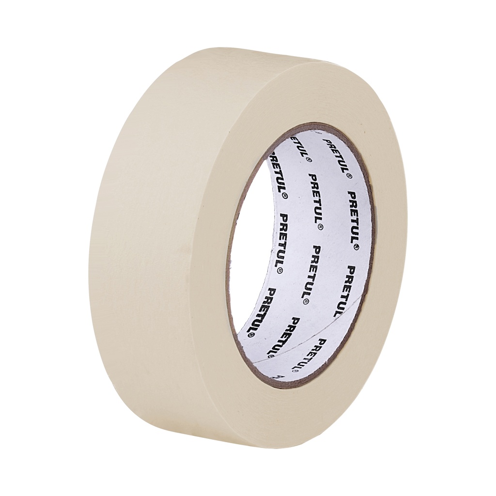 Cinta masking tape de 1-1/2' x 50 m, PRETUL