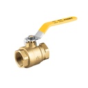 Válvula de esfera para gas, roscable, 1-1/4', alta presión
