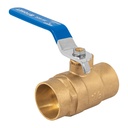 Válvula de esfera de latón, soldable 1-1/2', FOSET