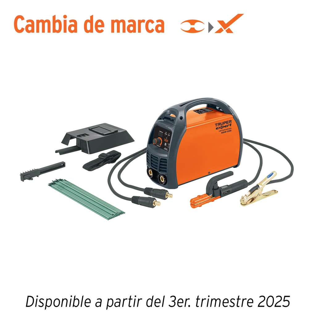 Soldadora inversora 200A, 220V, TRUPER EXPERT