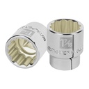 Dado de 1-7/16', 12 puntas, cuadro 3/4', TRUPER