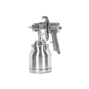 Pistola p/pintar succión HVHP vaso alum, 1.8mm, 2 vál TRUPER