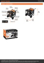 Soldadora a gasolina 145 A con generador, TRUPER