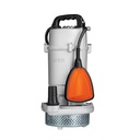 Bomba sumergible cubierta aluminio,agua limpia, 1 HP, TRUPER