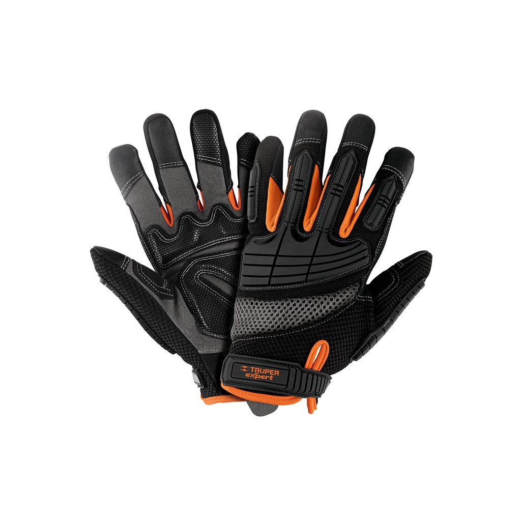 Guantes para mecánico con protección anti-impacto, TRUPER