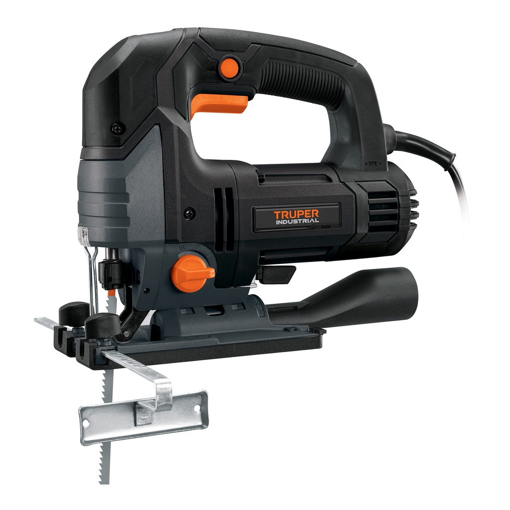 Sierra caladora 750W 5.9 A vel. variable, TRUPER INDUSTRIAL